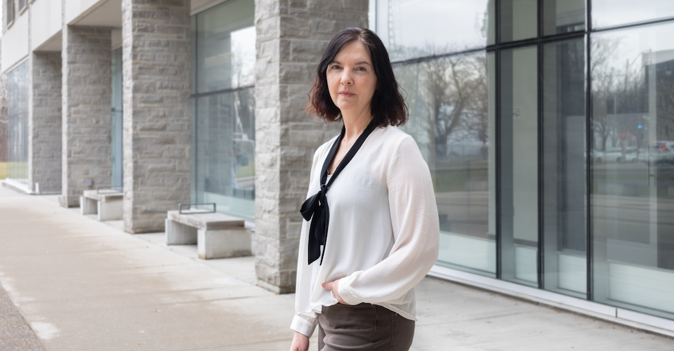 Joanna Redden, in Western's Faculty of Information and Media Studies
