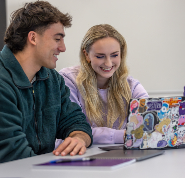 Students in a classroom