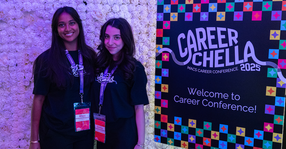 Students at the annual MACS career conference