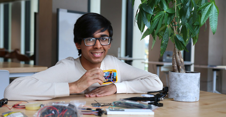 Computer science student Aakarsh Garg