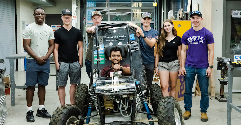 Students in an Engineering club